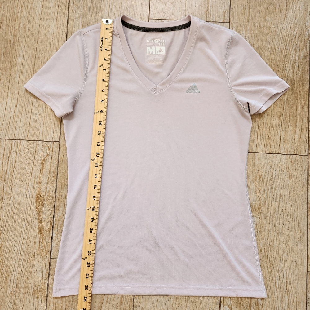 Adidas Ultimate Tee V Neck - Picture 8 of 10